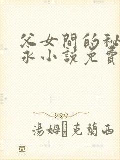 父女间的秘密赵永小说免费阅读