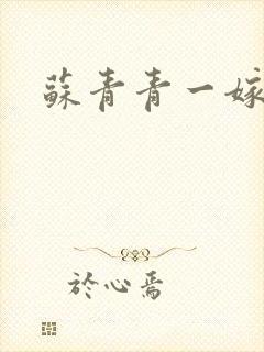 苏青青一嫁三夫