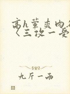 高h荤爽肉欲文〈三攻一受〉视频