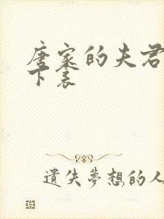 唐家的夫君们帘下衾