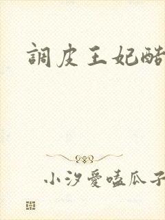 调皮王妃酷王爷