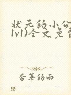 状元的小公主(1v1)全文免费阅读