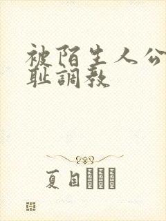 被陌生人公开羞耻调教