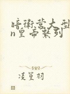 暗卫营大型hpn皇帝系列