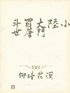 斗罗大陆小说绝世唐门