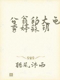 公翁的大龟挺进秀婷苏玥