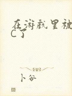 在游戏里被怪物C了