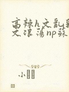 高辣h文乱乳h文浪荡np苏夏