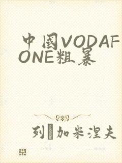 中国VODAFONE粗暴