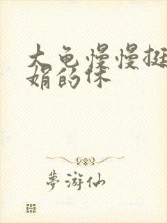 大龟慢慢挺进张娟的休