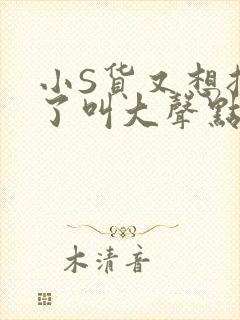 小S货又想挨C了叫大声点小