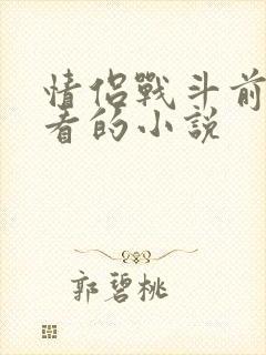 情侣战斗前适合看的小说