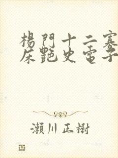 杨门十二寡妇肉床艳史电子书