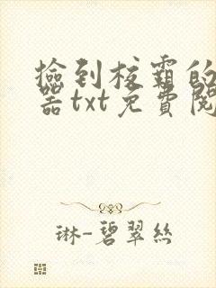 捡到校霸的遥控器txt免费阅读by阳阳