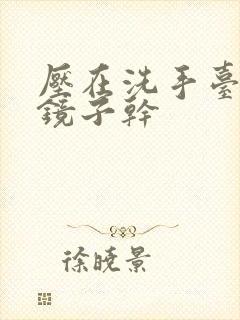 压在洗手台看着镜子干