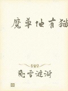 魔尊他有猫了