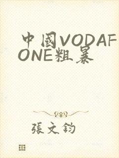 中国VODAFONE粗暴