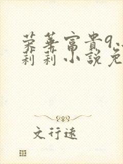 荣华富贵9小王莉莉小说免费阅读