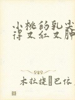 小桃的乳尖被吸得又红又肿