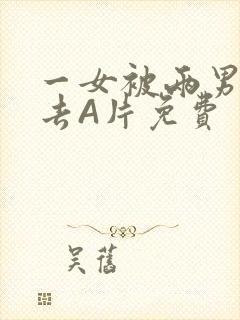 一女被两男桶进去A片免费