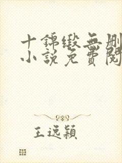 十锦缎无删原著小说免费阅读