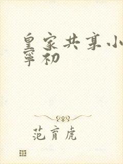 皇家共享小公主宁初