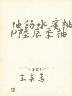 他的水蜜桃POP陆辰季柚