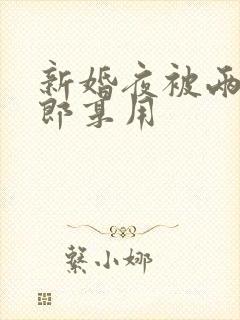 新婚夜被两个伴郎享用