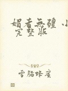 媚者无疆 小说 完整版