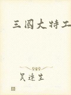 三国大特工