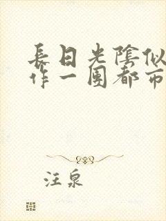 长日光阴似箭乱作一团都市言情