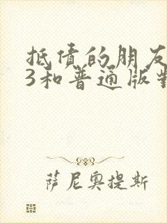 抵债的朋友麦子3和普通版对比