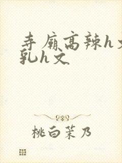 寺庙高辣h文乱乳h文