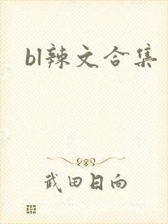bl辣文合集