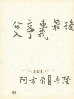 公交车最后一排入了我