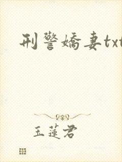刑警娇妻txt