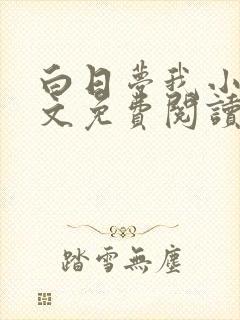 白日梦我小说全文免费阅读