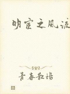 明宦之风流无边