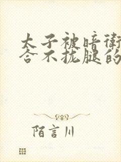 太子被暗卫c到合不拢腿的后果