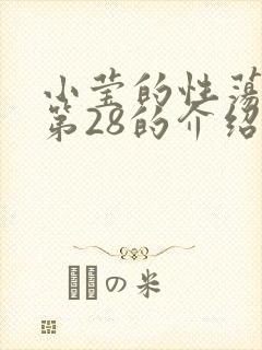 小莹的性荡生活第28的介绍