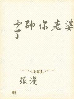 少帅你老婆又跑了