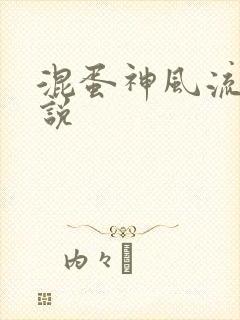 混蛋神风流史小说