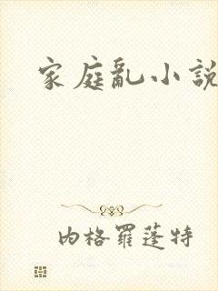 家庭乱小说