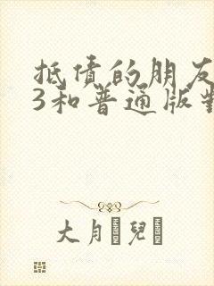 抵债的朋友麦子3和普通版对比