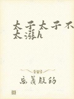 太子太子不要了太涨h