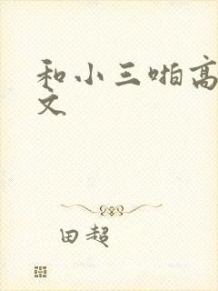 和小三啪高辣h文