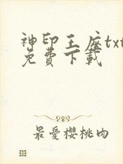 神印王座txt免费下载