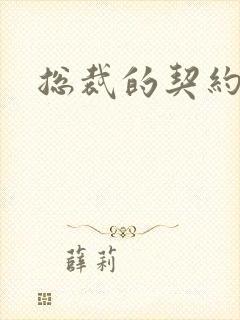 总裁的契约情人