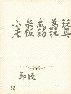 小米成为玩具店老板的玩具