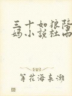 三十如狼陪读妈妈小说杜雨馨